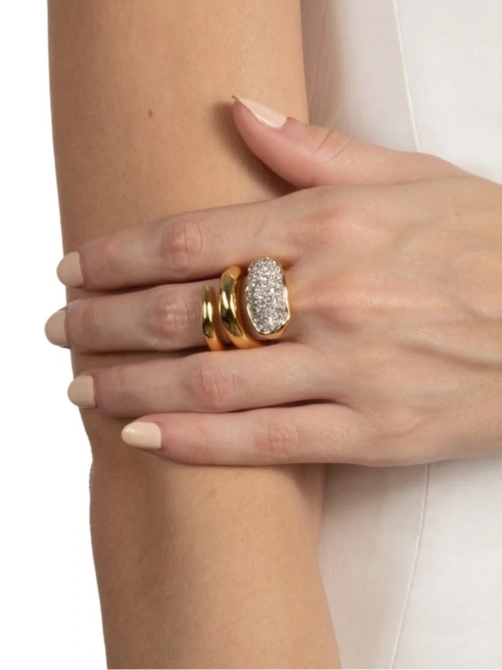 Alexis Bittar molten 14k